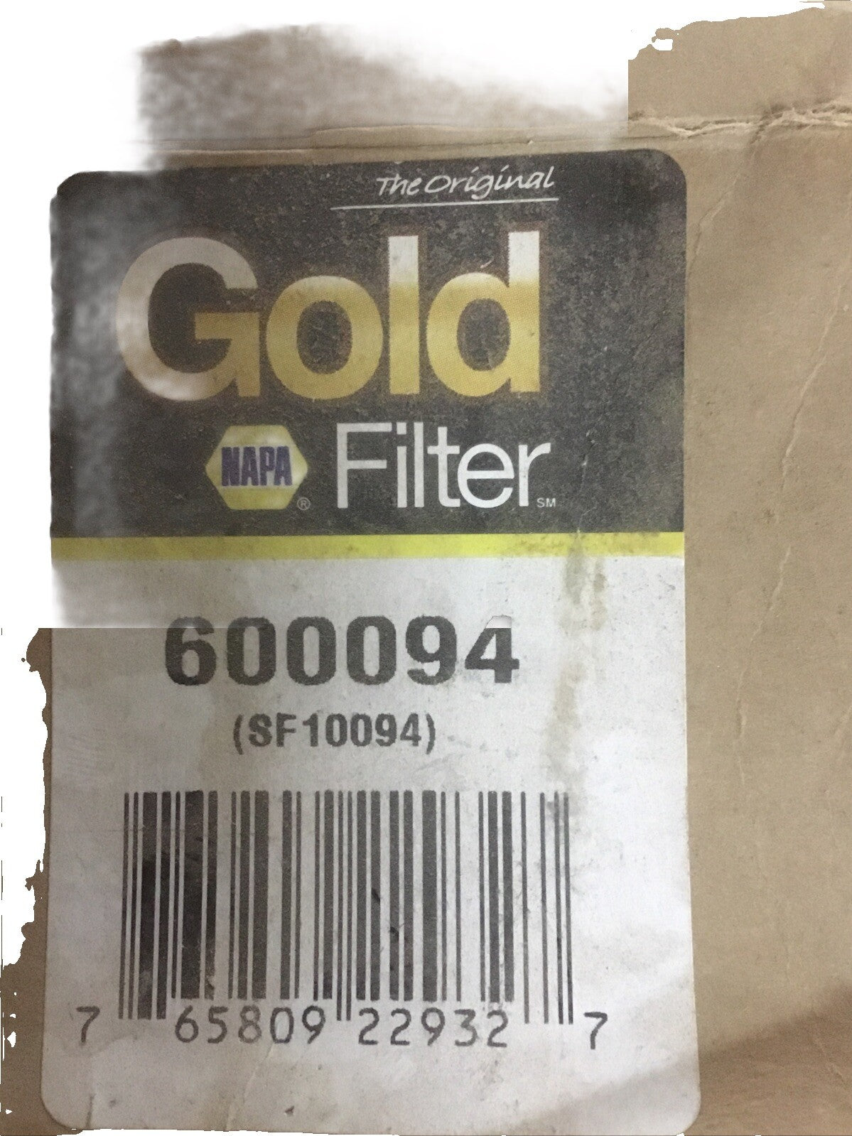 NAPA 600094 Fuel/Water Separator Filter