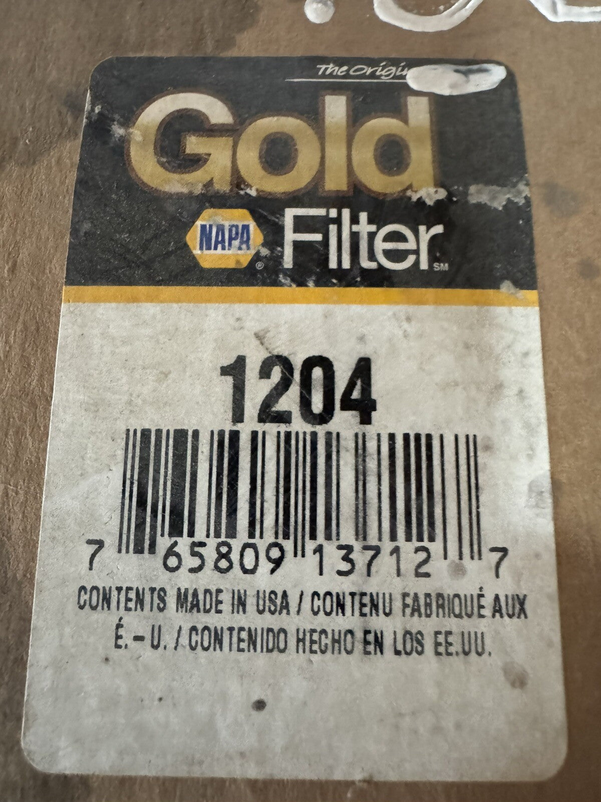 NAPA 1204 Oil Filter – Reliable OEM Engine Filter Replacement