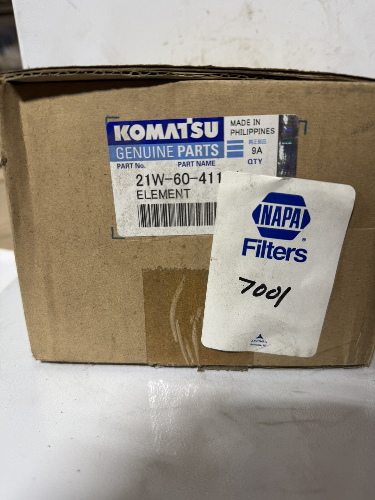 Komatsu Filter 21W-60-41121