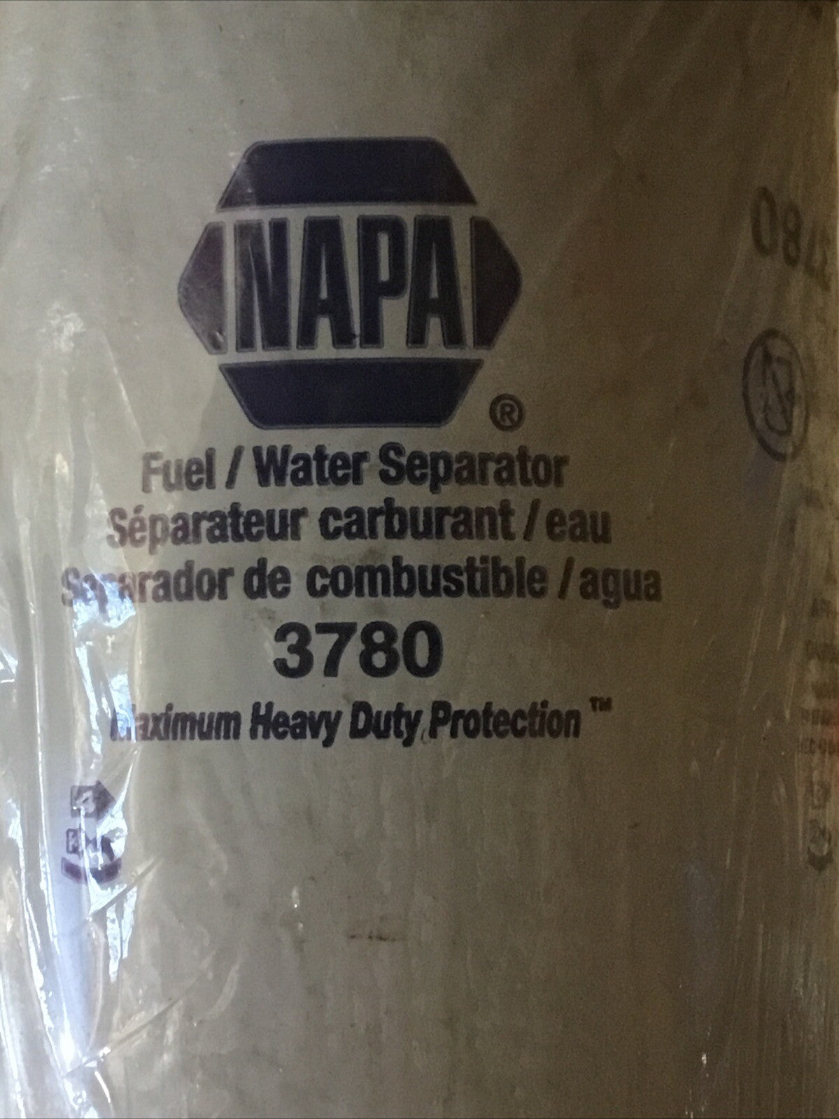 napa gold 3780 fuel/water separator