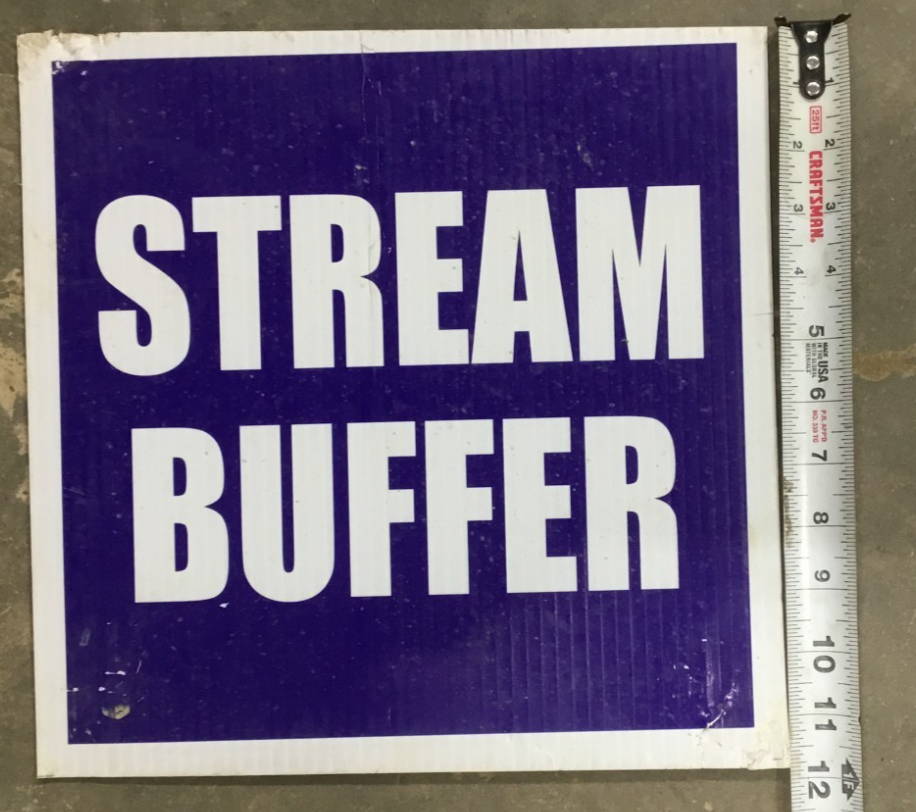 Stream Buffer Sign
