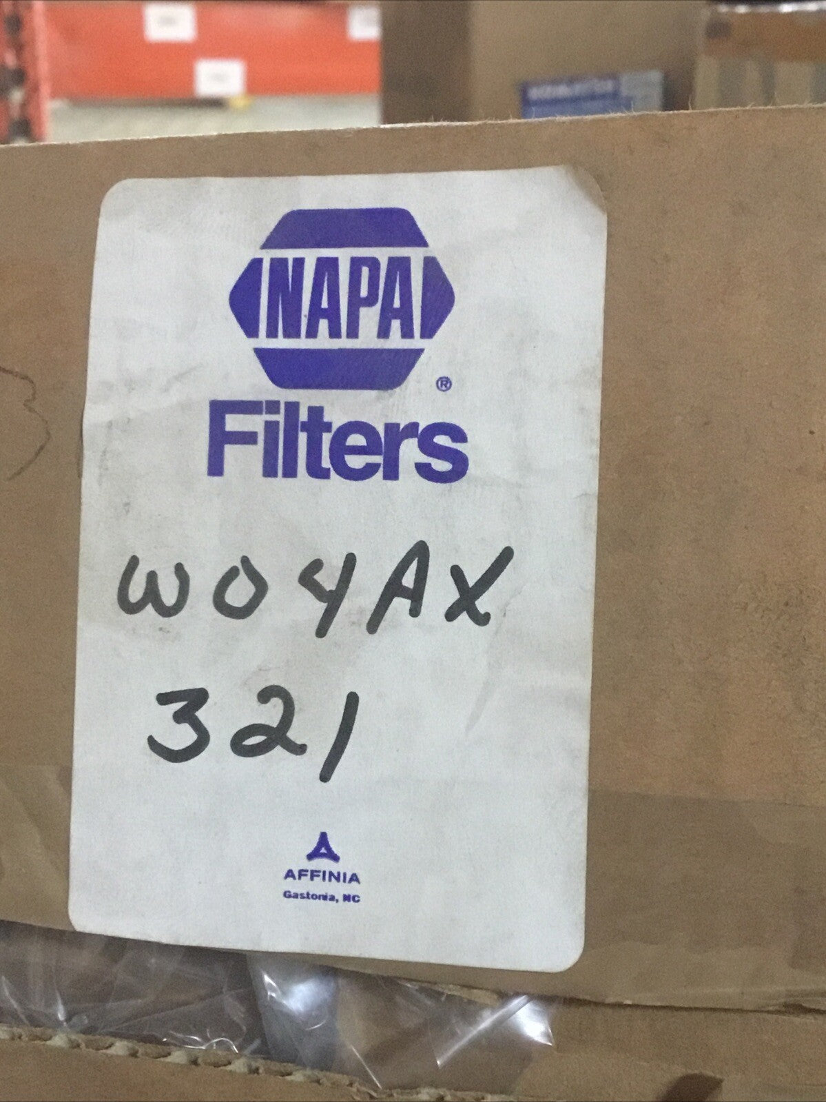 napa gold hydraulic filter WO4Ax321