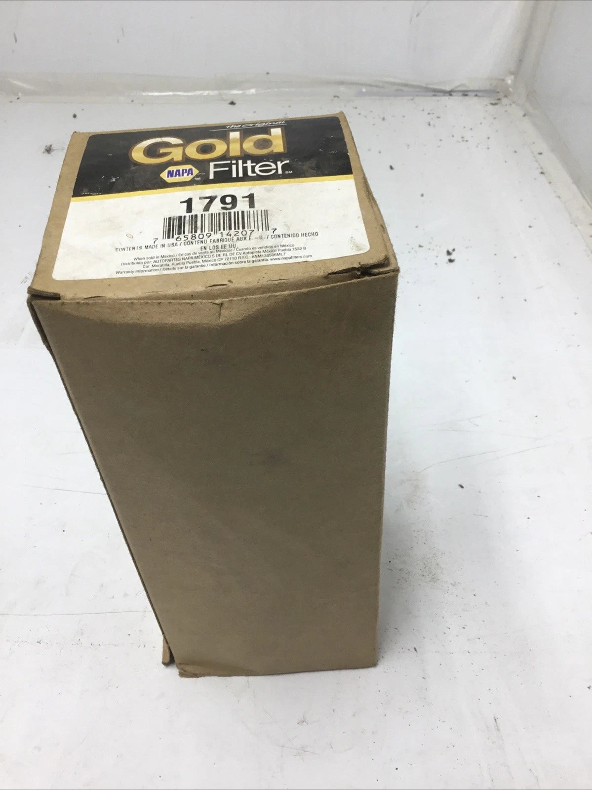 NAPA 1791 Oil Filter Heavy-Duty Spin-On Oil Filter