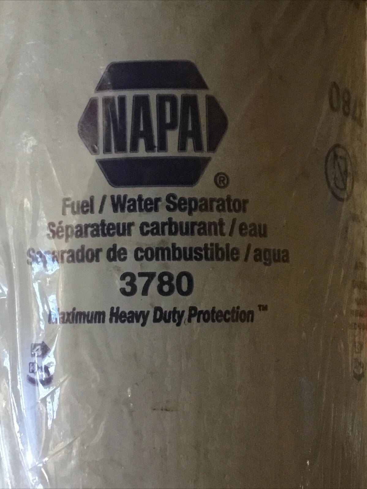 napa gold 3780 fuel/water separator