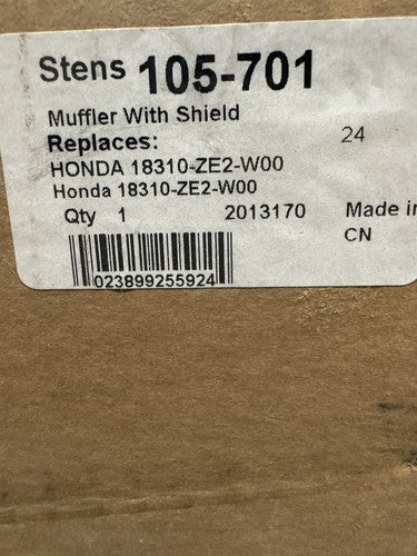 Stens Muffler With Shield 105-701