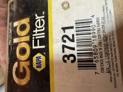NAPA Gold Fuel Filter 3721