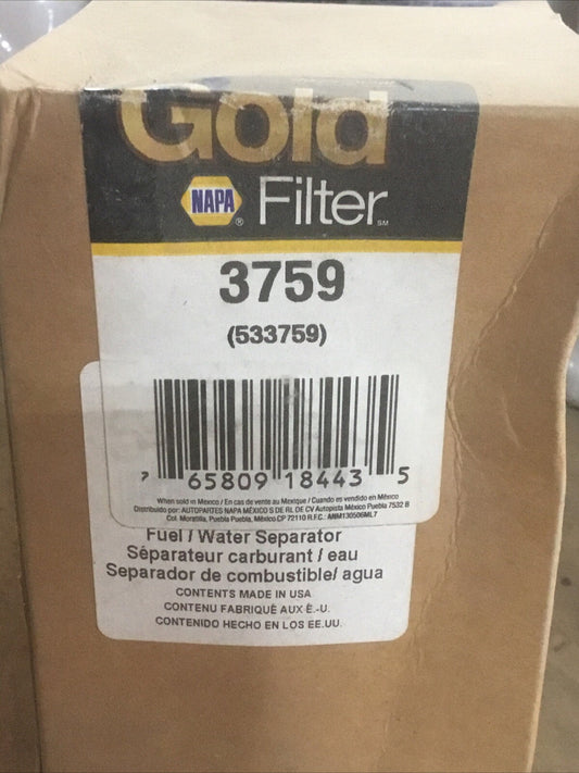 NAPA 3759 (533759) Fuel Filter Water Separator