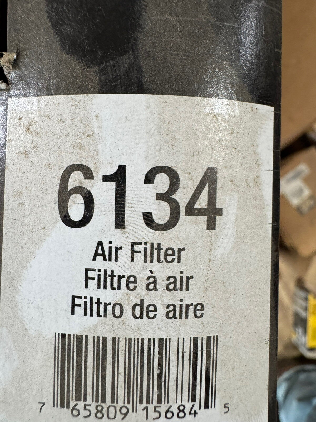 NAPA Gold 6134 Air Filter High-Quality Engine Performance Replacement New