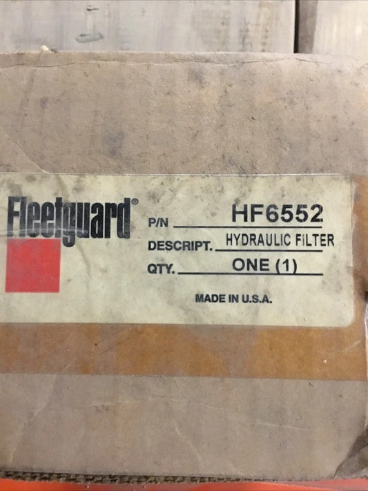 Fleetguard HF6552 Hydraulic Filter – Genuine OEM Replacement Part