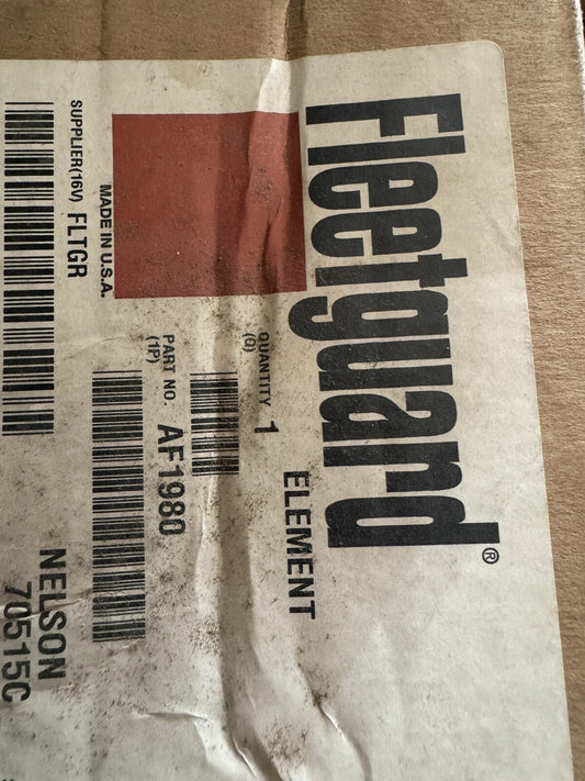 Fleetguard AF1980 Air Filter Element
