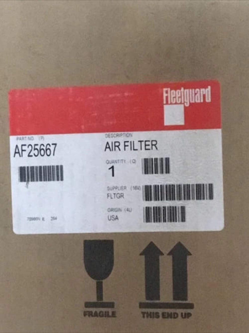 Fleetguard AF25667 Air Filter – Genuine Replacement Element
