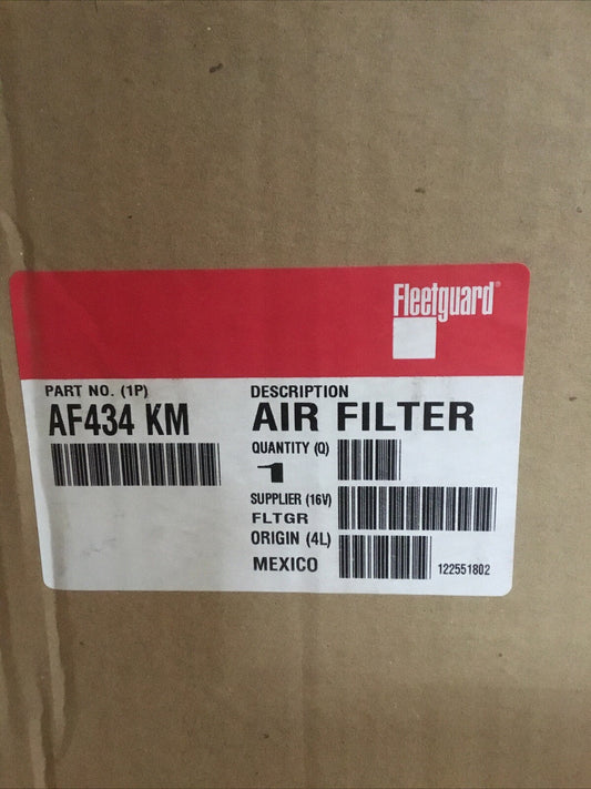 Fleetguard AF434KM Air Filter – OEM Replacement, Heavy Equipment Use