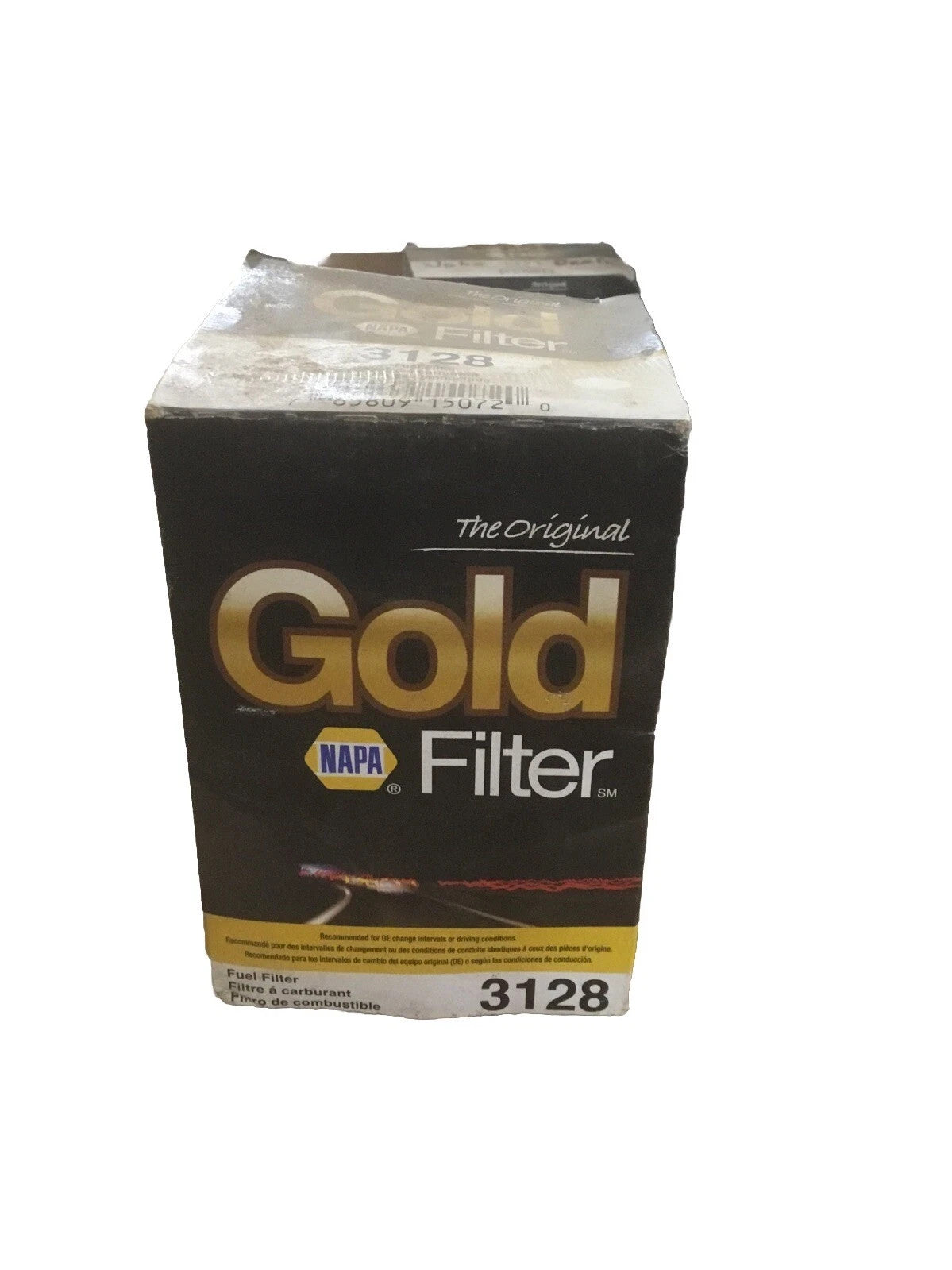 NAPA Gold 3128 Fuel Filter Genuine OEM Replacement for Engine Performance