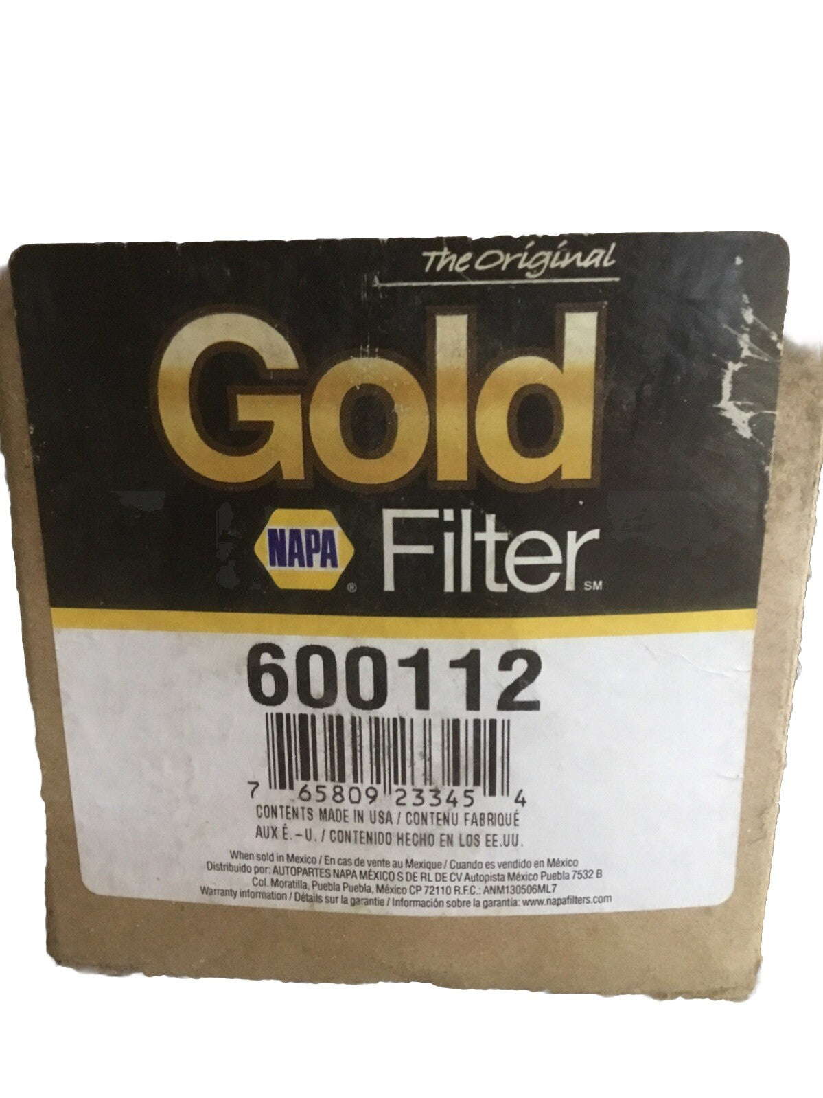 Napa Gold Fuel Filter 600112