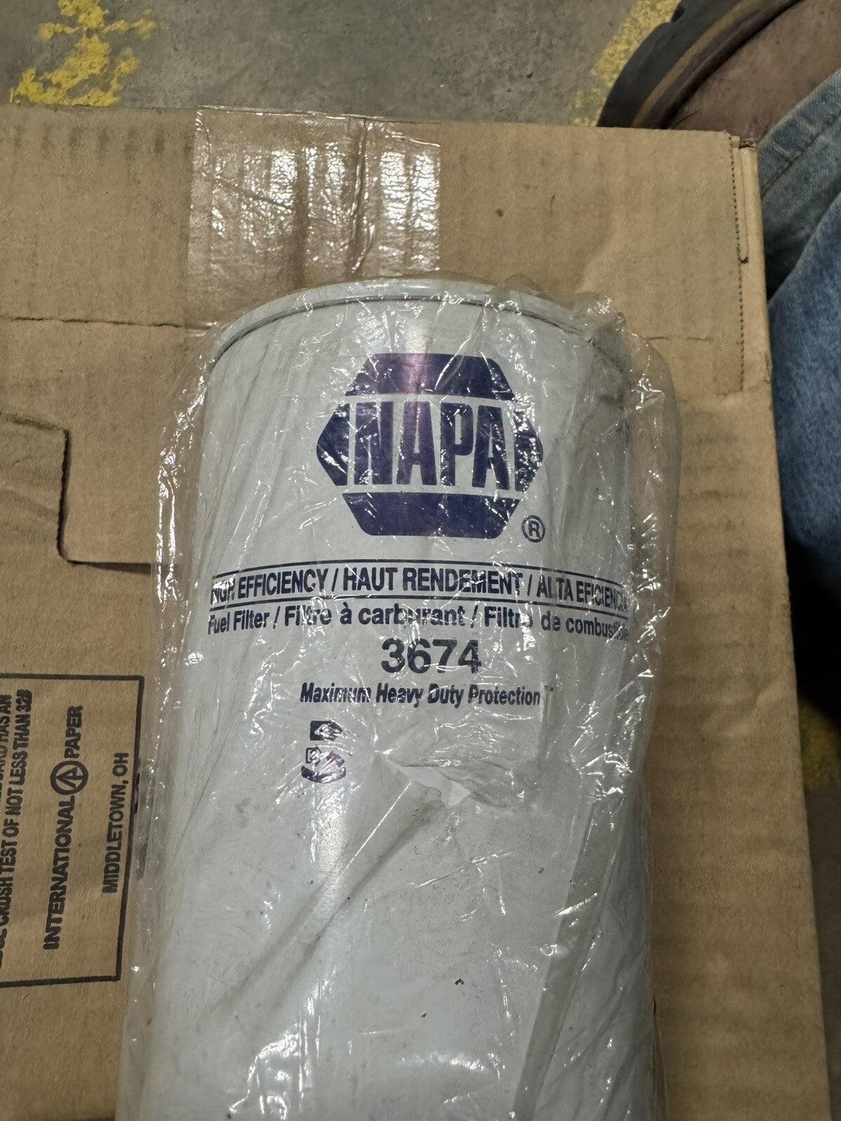 NAPA 3674 Fuel Filter 33674