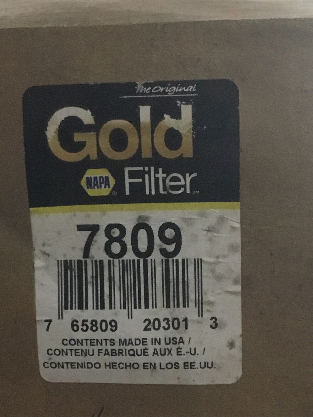 Napa 7809 Filter (wix 57809)