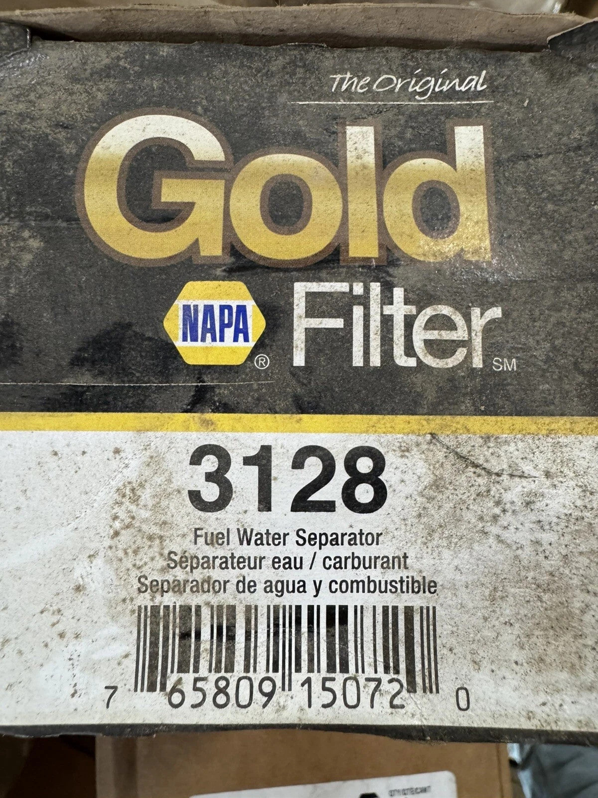 NAPA Gold 3128 Fuel Filter Genuine OEM Replacement for Engine Performance