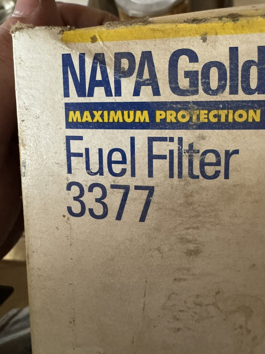 GENUINE NEW NOS Napa Gold Fuel Filter 3377