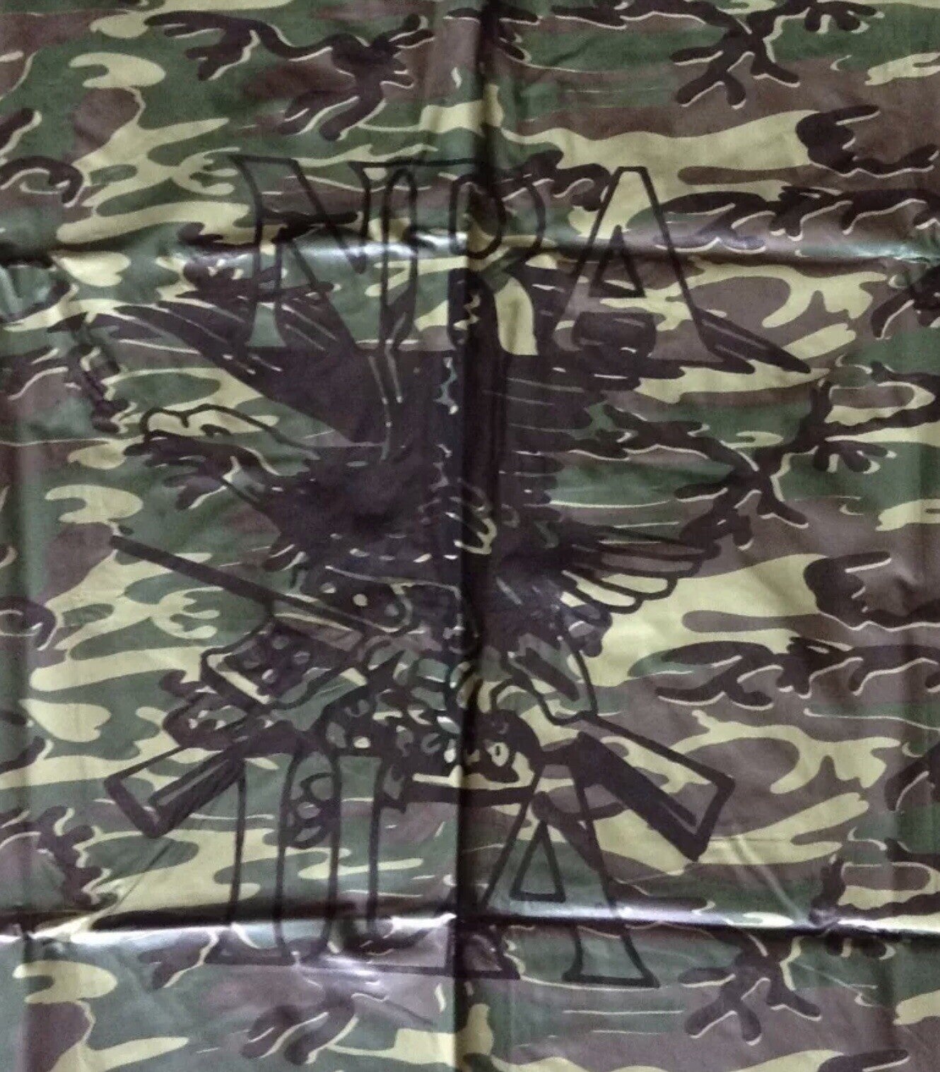 NRA Rainfair Rain Coat / Parka Poncho – Camouflage, Universal Size, Unisex