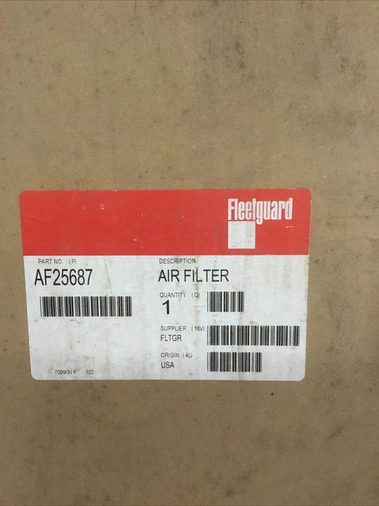 Fleetguard AF25687 Air Filter – Genuine OEM Diesel Engine Replacement