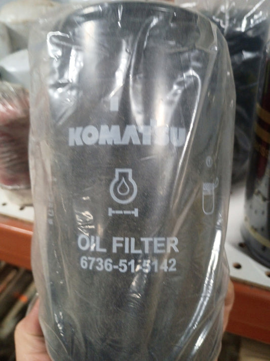 Komatsu 6736-51-5142 Oil FIlter