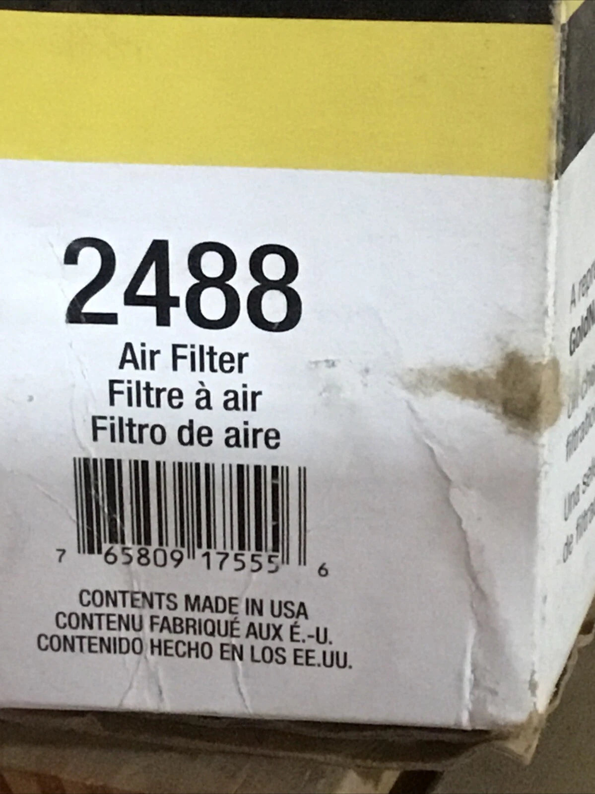 Napa Gold Air Filter 2488