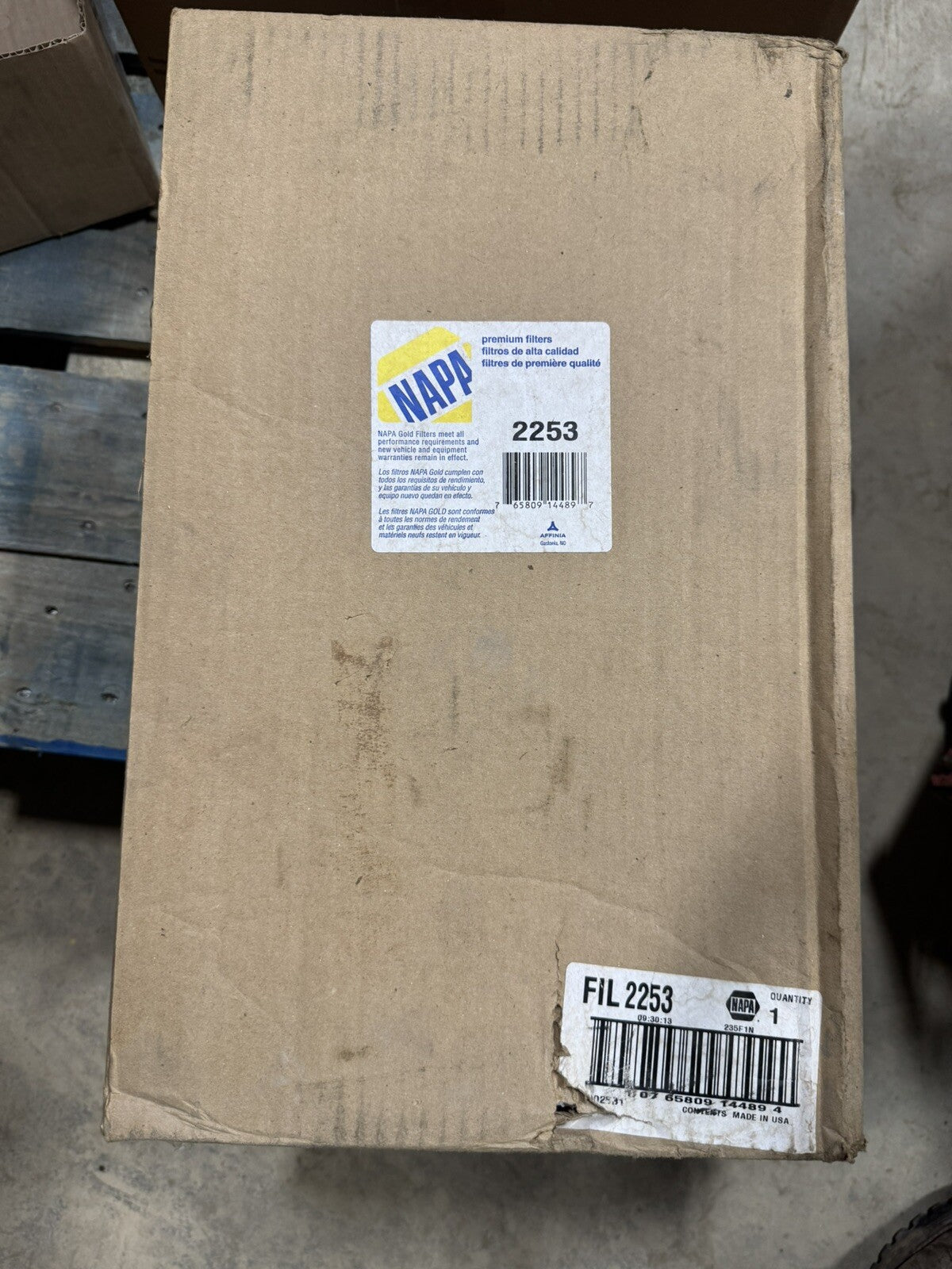 NAPA Gold 2253 Air Filter – New Engine Performance