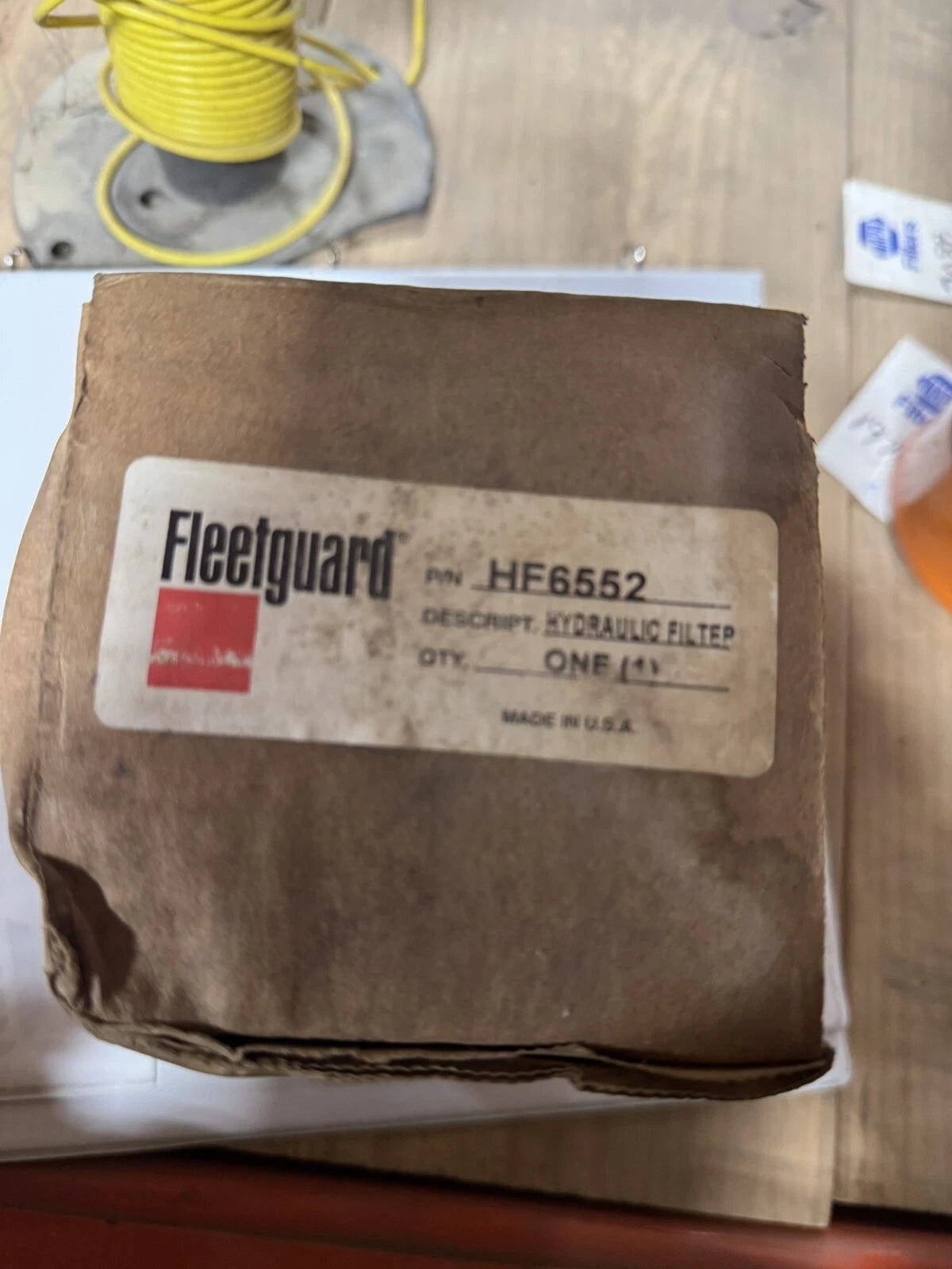 Main Filter MF0308435 Fleetguard Hf6552 Interchange Spin On Filter