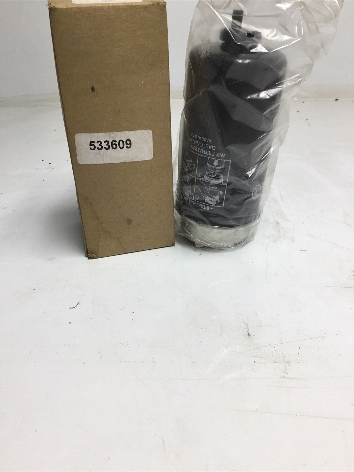 NOS NAPA Gold 3609 Fuel/Water Separator 533609 Diesel