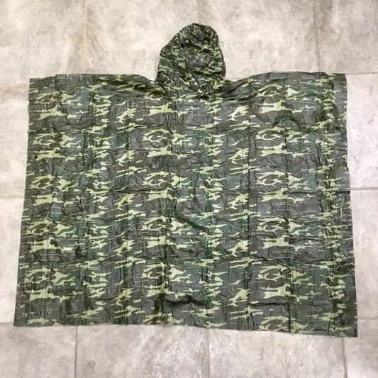 NRA Rainfair Rain Coat / Parka Poncho – Camouflage, Universal Size, Unisex