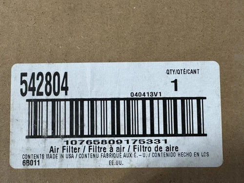 WIX 542804 AIR FILTER