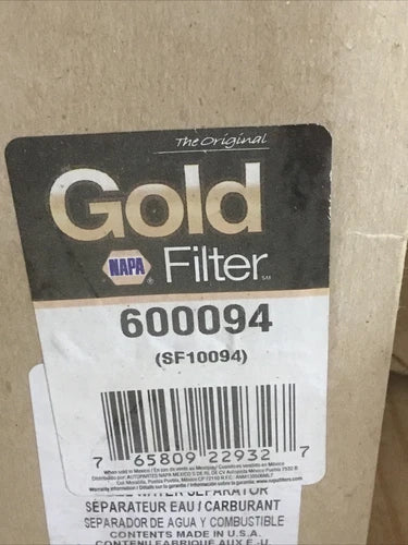 NAPA 600094 Fuel Water Separator Filter