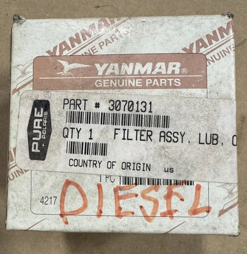 Polaris Brutus Oil Filter 3070131 Yanmar Filter